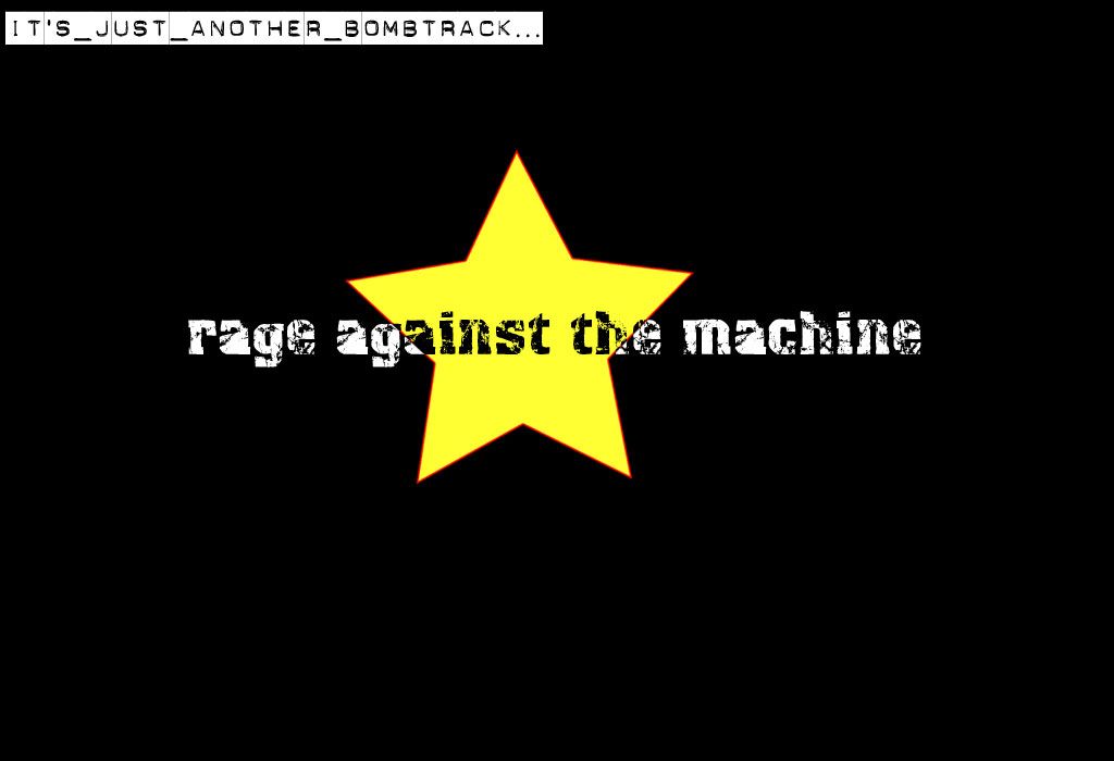 rage against machine wallpaper. Wallpaper from RATM. By gollo